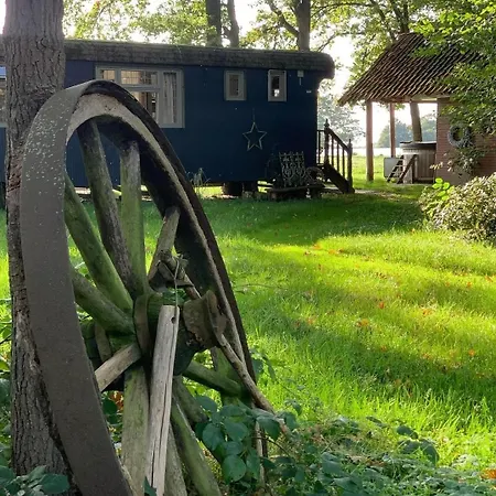 Pipowagen Bijzonder Buitenaf Holiday home Vragender
