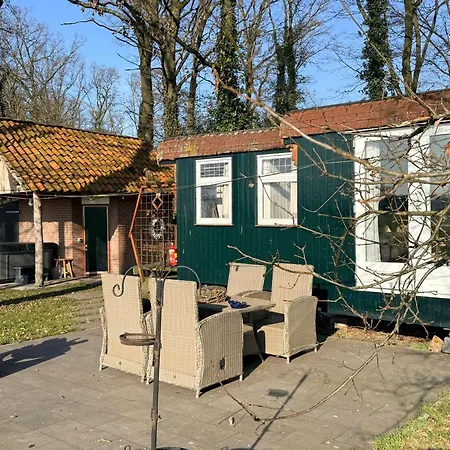 Autentieke Pipowagen Bijzonder Buitenaf Met Jacuzzi En Finse Sauna * Vragender