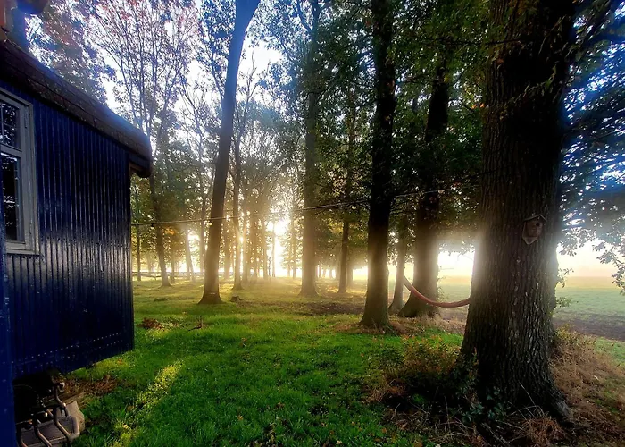 Autentieke Pipowagen Bijzonder Buitenaf Met Jacuzzi En Finse Sauna Vragender